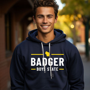 Blue and Gold Hoodie